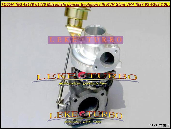 Бесплатная доставка TD05H 16G 49178 01470 Турбокомпрессор для MITSUBISHI Lancer Evolution I II III RVR Galant VR4