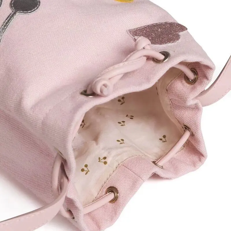 Newest Model "BP Style School Bag" Series Haversack For Girl Kids Cute Red Cross Body Bag Cherry Christmas Gift Kids