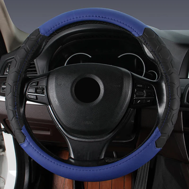 4 цвета чехол рулевого колеса автомобиля с текстурой футбольного мяча дизайн