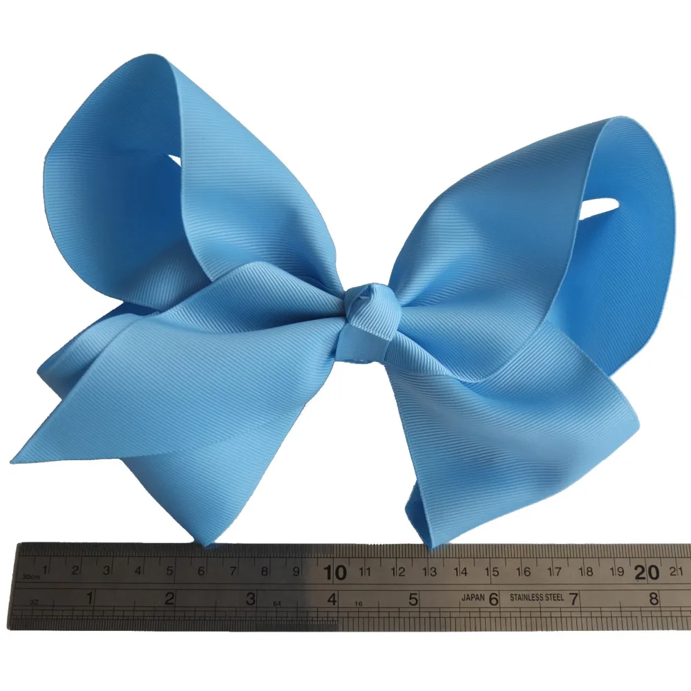 Wholesale 40 pcs 8 inch Super Large Hair bow Clips Girls/Women Hairbow Hair clips Hairpins Party Decoration bow Accessories