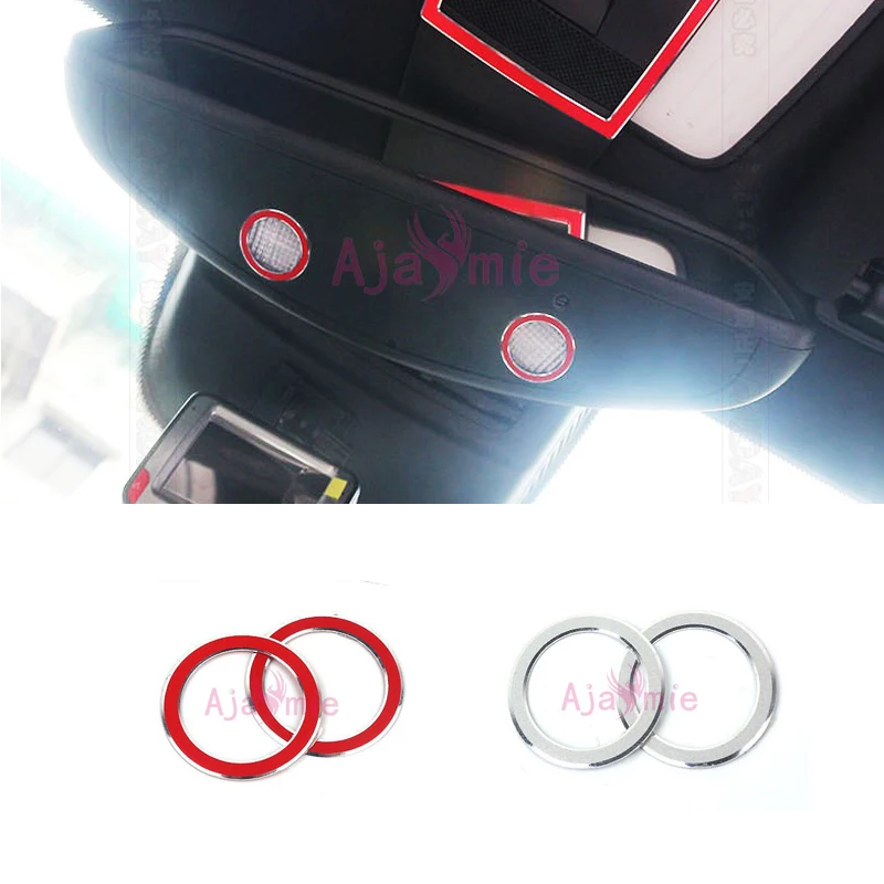 For Mercedes Benz A B C E Class CLA GLA GLK ML GL GLC Rearview Mirror Light Panel Ring Sticker Car Styling Accessories | Автомобили и