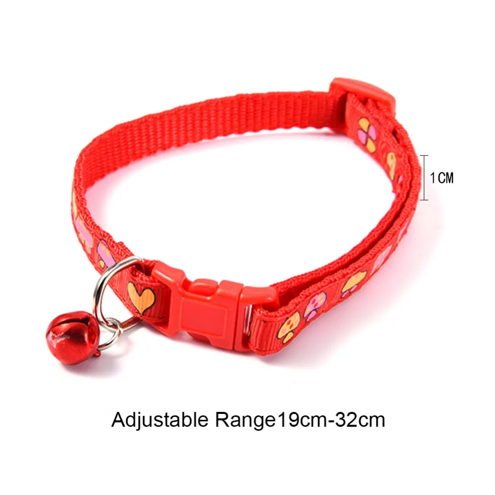 Регулируемый ошейник для питомцев с колокольчиком маленьких собак и кошек|cat