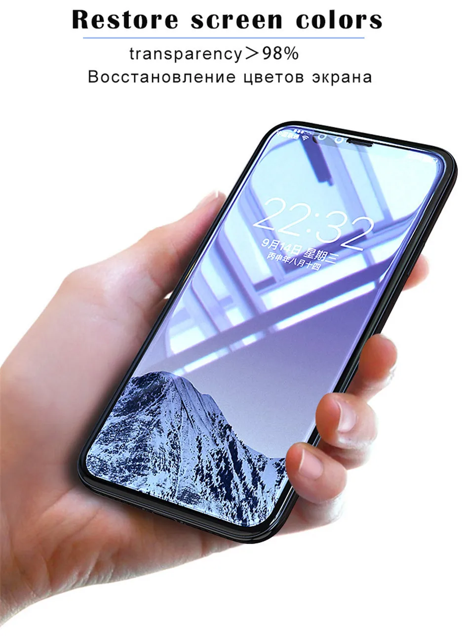 Защитное стекло на iphone X XS 11 Pro Max XR 7 8 6s Plus защита экрана закаленное стекло для iphone 11 Pro Max стекло