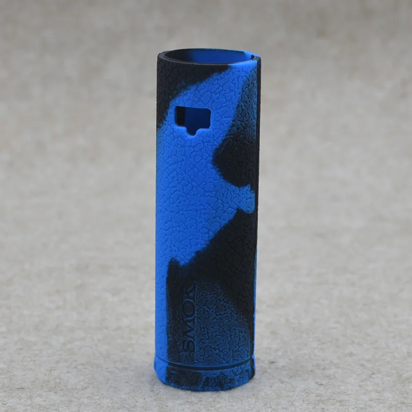 SMOK Stick Prince комплект, силиконовый чехол, чехол для Кожи, Чехол, наклейка, гель, подходит для vape Smoktech SMOK Stick Prince Kit, MOD Shield - Цвет: black blue