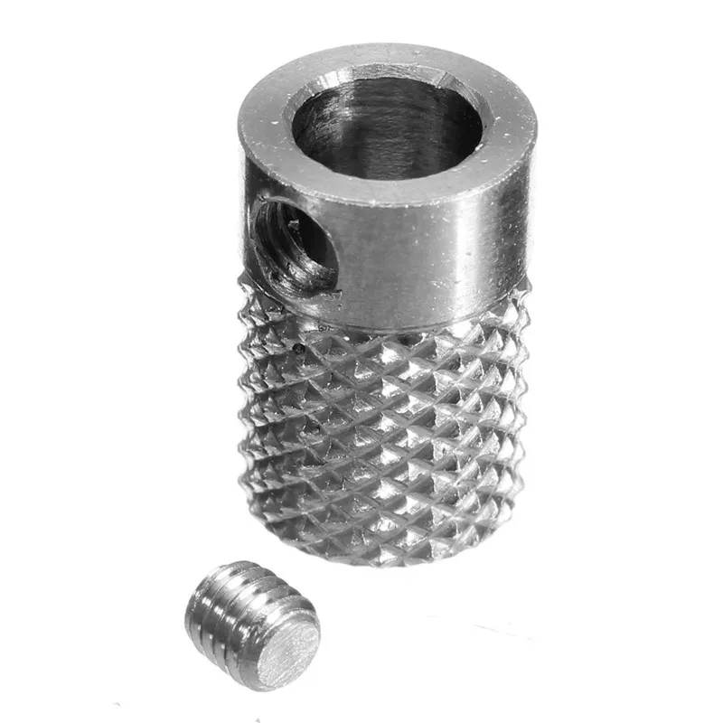 

Ultimaker 2 Feeder Knurled Wheel Extruder Drive Gear Stainless Steel For DIY 3D printer part