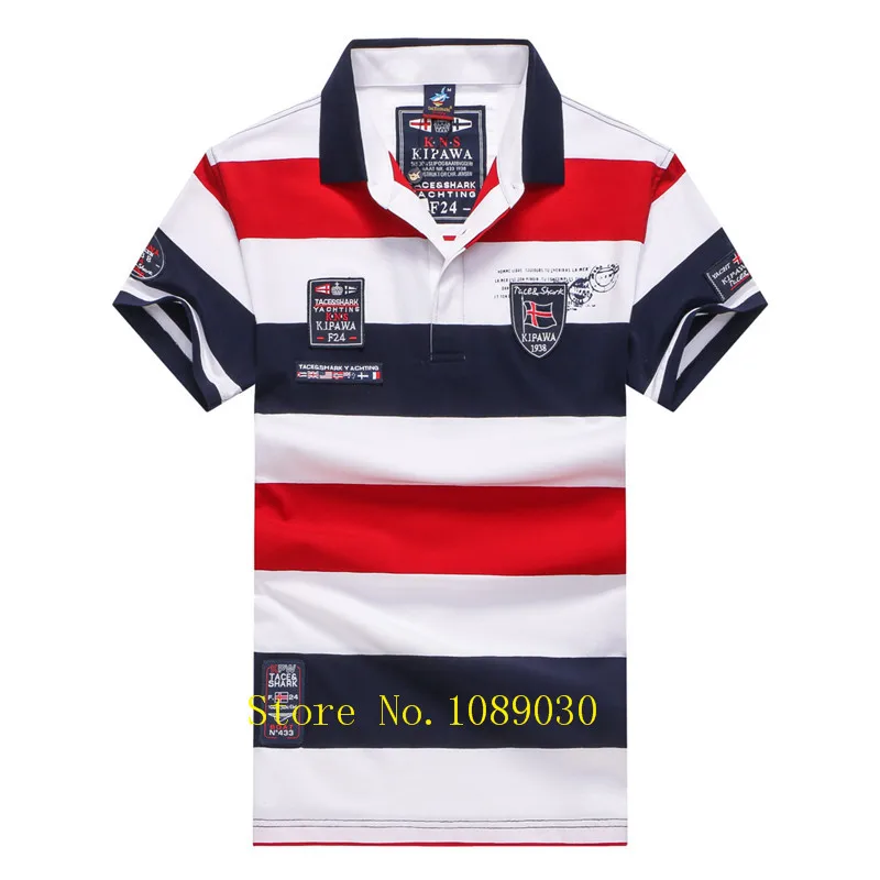 Мужская одежда 2018 Tace & Shark polo рубашка мужская классическая Повседневная брендовая