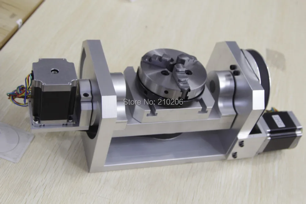 K01-100mm патрон ЧПУ 4th Axis/5th Axis(aixs/ось вращения) для ЧПУ маршрутизатор DIY CNC