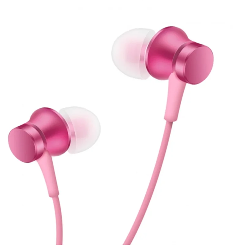 Xiaomi mi поршневые наушники Basic с crophone Handsfree Wire control In-Earphone шумоподавляющие для