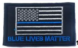 BLUE LINE FLAG Cherokee Braves Harden corp. Dude Abides Finland Viking патчи тактический военный боевой дух Армии патч значок - Цвет: BLUE LINE FLAG