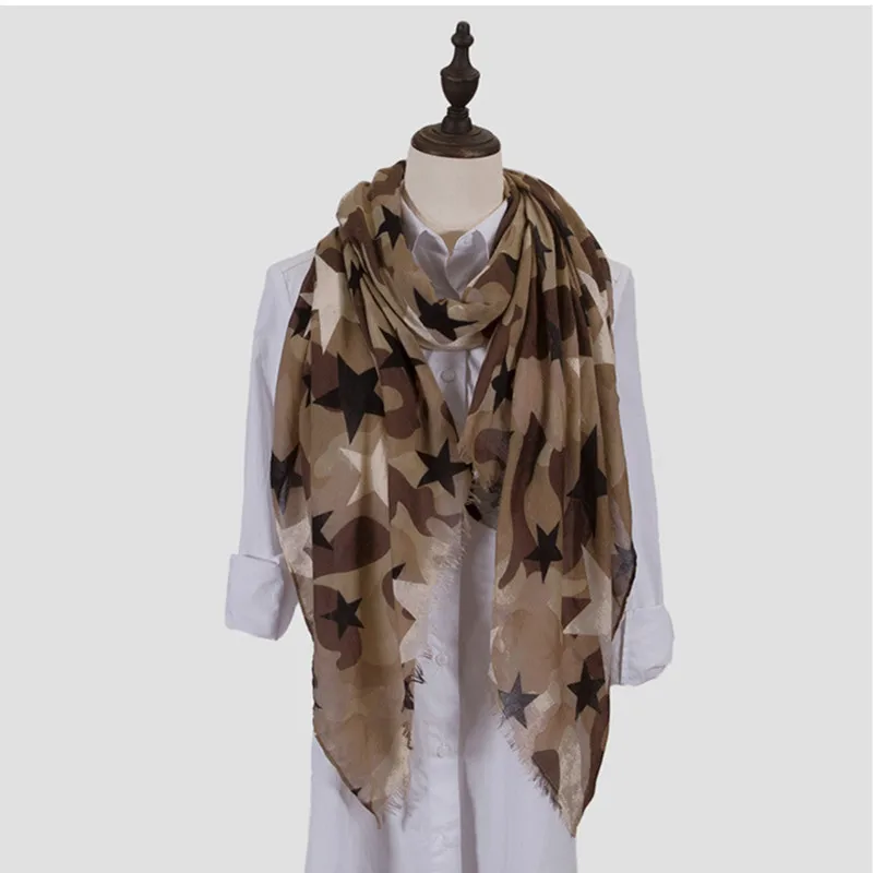 Лидер продаж плотная Пентакль хиджаб Макси платки Для женщин Шарфы для