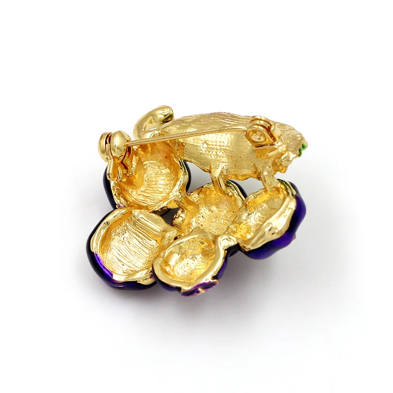 baiduqiandu Enameled Cranberry Brooch Pins for Women Blueberry Wedding Party Accessories | Украшения и аксессуары