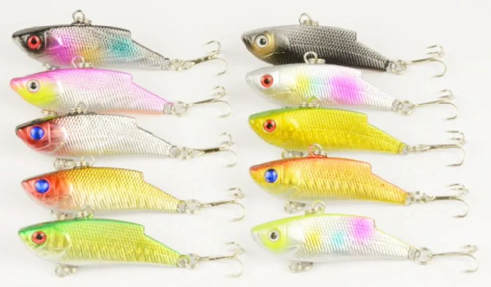 10 шт. Вибрирующая рыболовная приманка 5 см г|fishing wobblers|lure hardmetal vibration lures |
