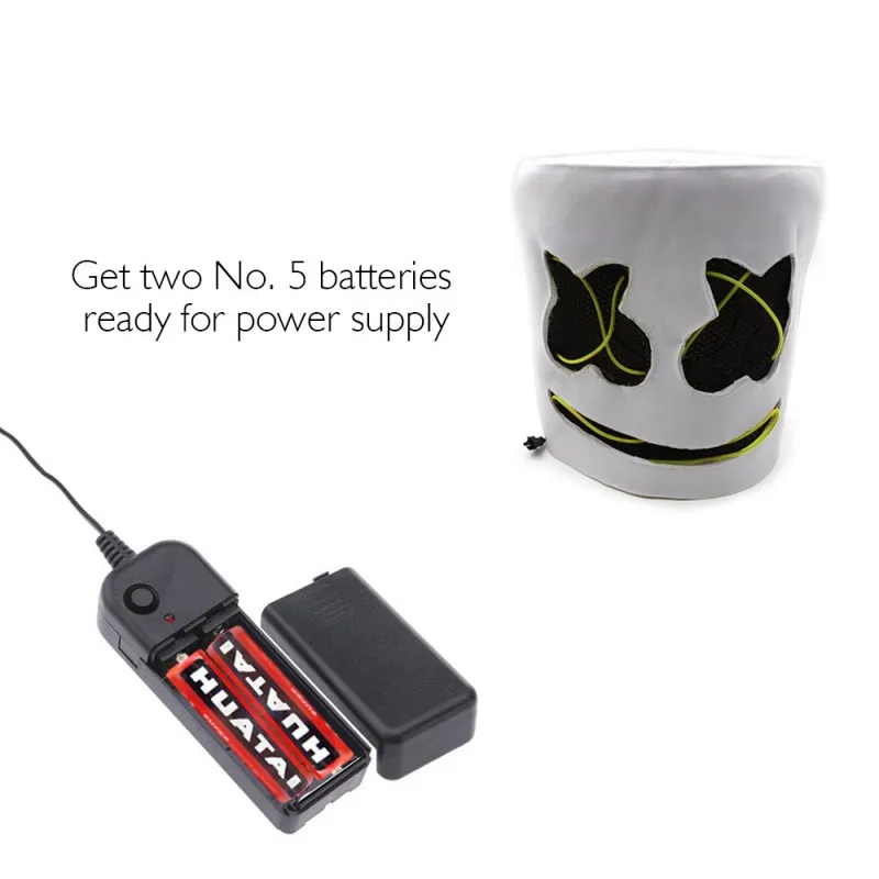LED DJ музыка светящиеся маски партии маскарад маски анфас Обложка Головные уборы для взрослых Косплэй Хэллоуин фестиваль вечеринок