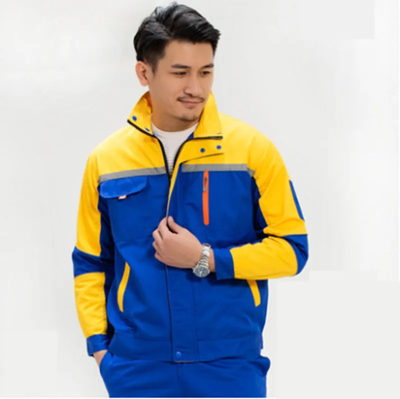 Спецодежда унисекс жилет с отражателем длинным рукавом защитная одежда мужская