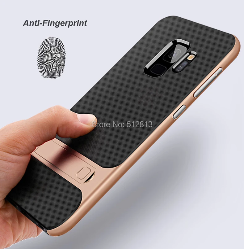 J6 J8 A6 A8 A9 Чехол-гибрид из ТПУ+ бампер чехол Подставка для samsung Galaxy S10 S10e S10+ 5G S9 S8 Plus, Note 8, 9, 10, A40 A70 M30