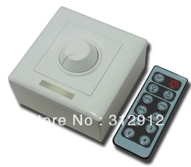 

LED triac dimmer with IR remote,AC90-240V input;max150W output