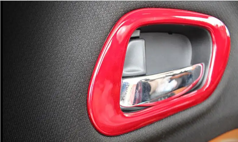 Автомобильные Стикеры красное украшение интерьерная фоторамка Наклейка для Honda