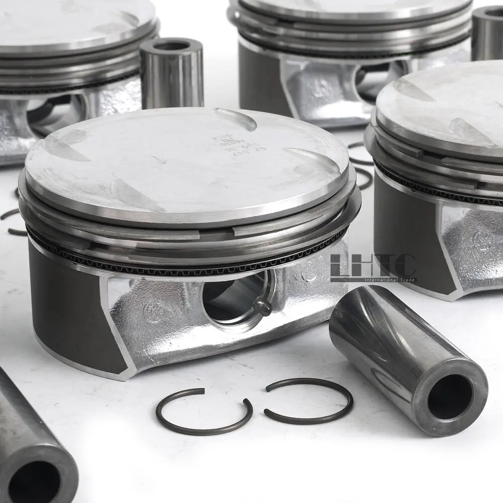 6x100% Brand New Piston &amp Ring 92.9mm 22mm For Mercedes-Benz CLK350 C350 E350 GLK350 3.5 M272 Made in Germany | Автомобили и