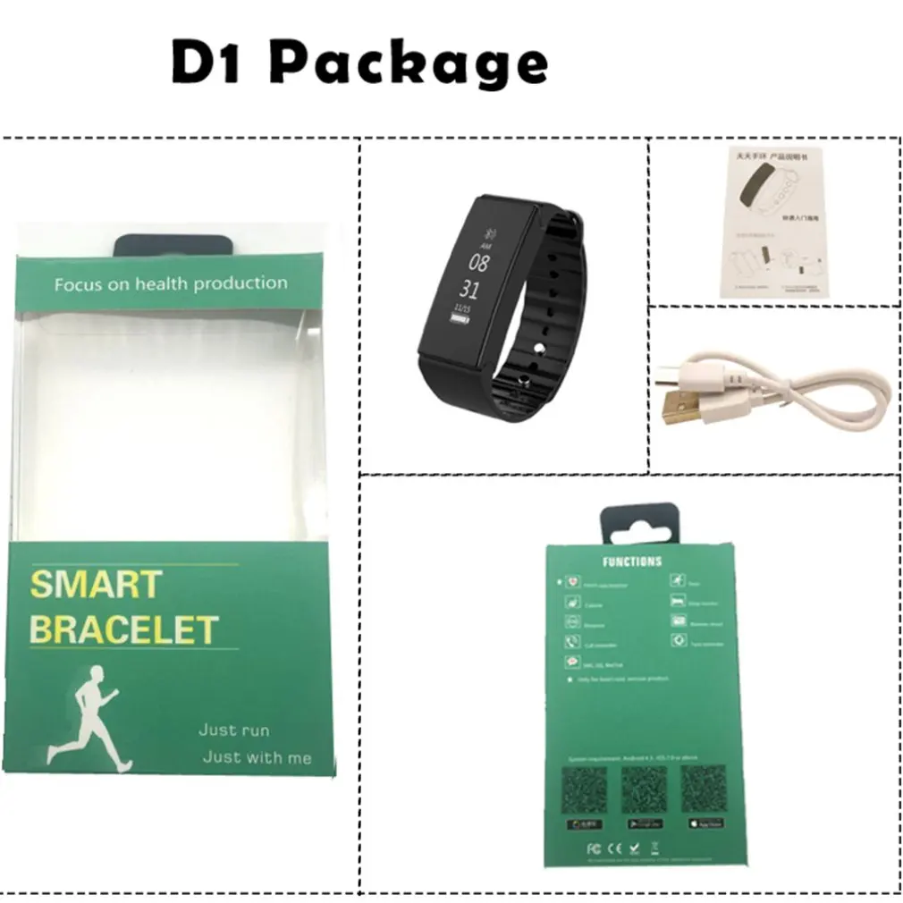 TLWD1 Plus цветной сенсорный экран монитор с режимом отслеживания сна SmartBand