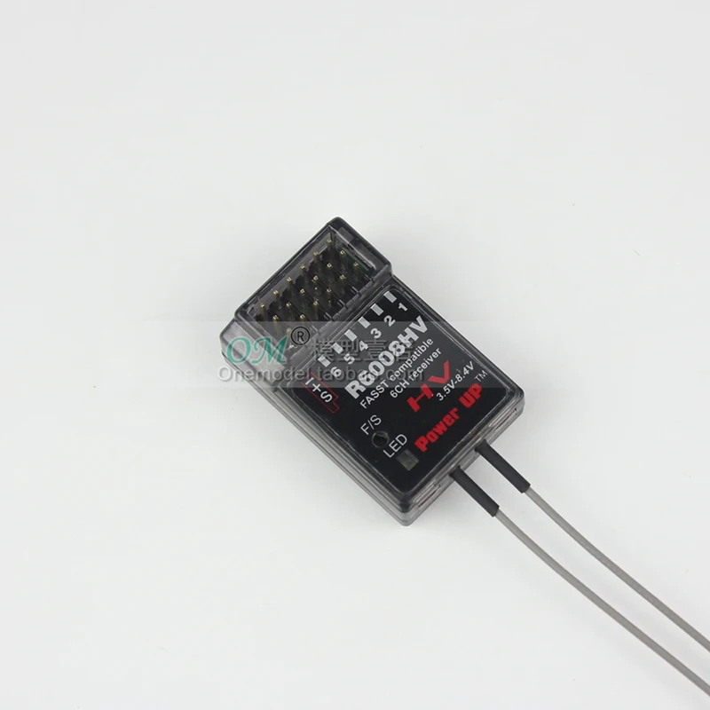 Ресивер Cooltech R6008HV 6 каналов 2 4G 8CH-13CH R7008HV совместим с приемником FUTABA FASST для 6EX 7C TM-7