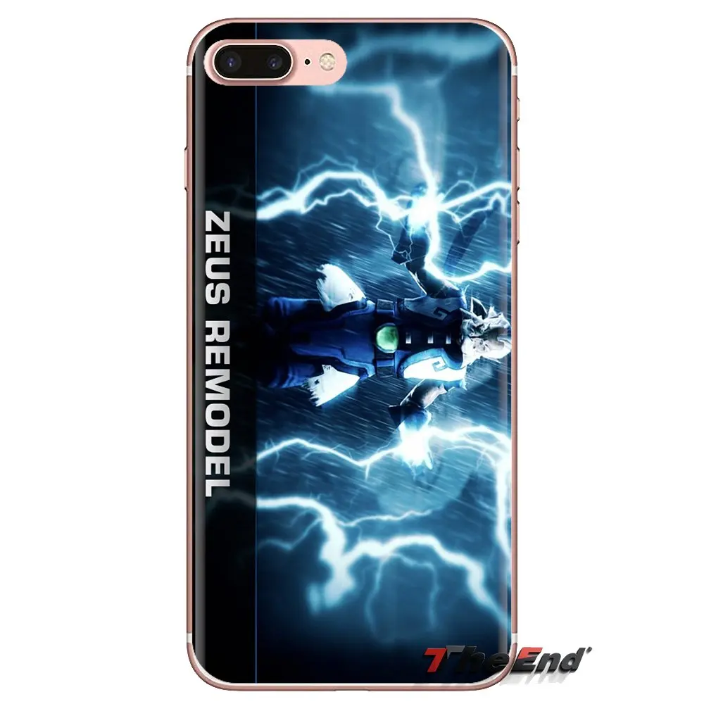 Zeus dota 2 Arcana Art для Samsung Galaxy S3 S4 S5 Mini S6 S7 Edge S8 S9 S10 Plus Note 3 4 5 8 9 прозрачный мягкий чехол |