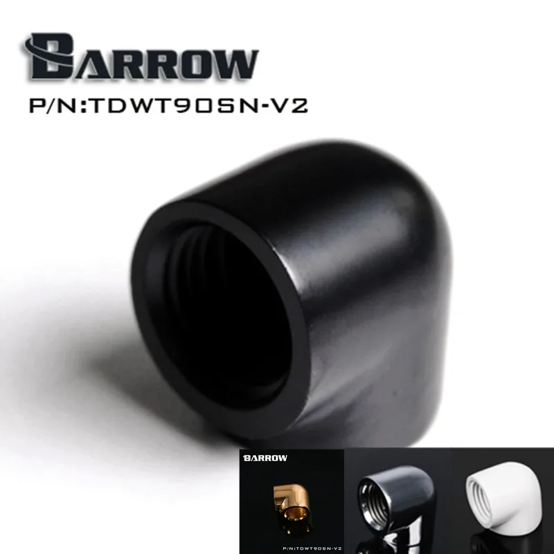 Barrow Двойная Внутренняя резьба G1/4 '' 90 градусов адаптер для водяного