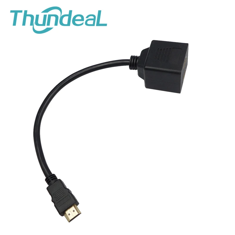 HDMI от 2 до 1 выход кабель переключатель Папа к женскому M/F в адаптер конвертер