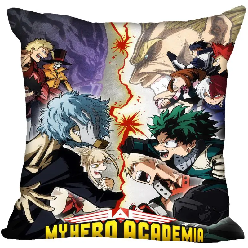 BOKU No Hero Academy чехол для подушки дома декоративный на квадратный Невидимый молнии s