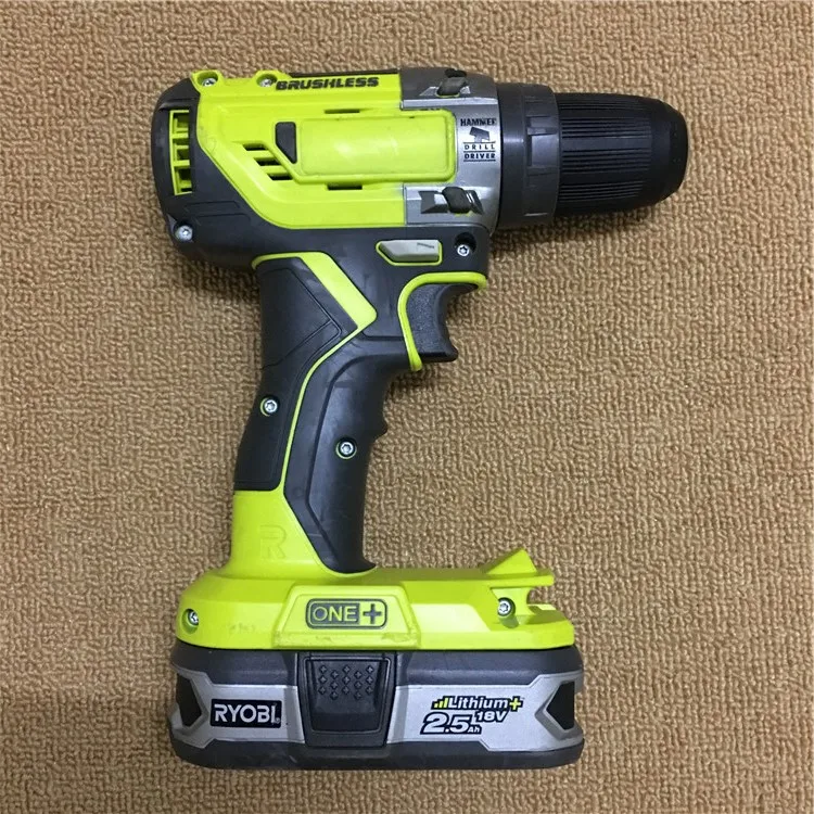Б/у RYOBI liangming импортные б/у 18 бесщеточным двигателем Портативный импульс сверла винт партия электрические инструменты