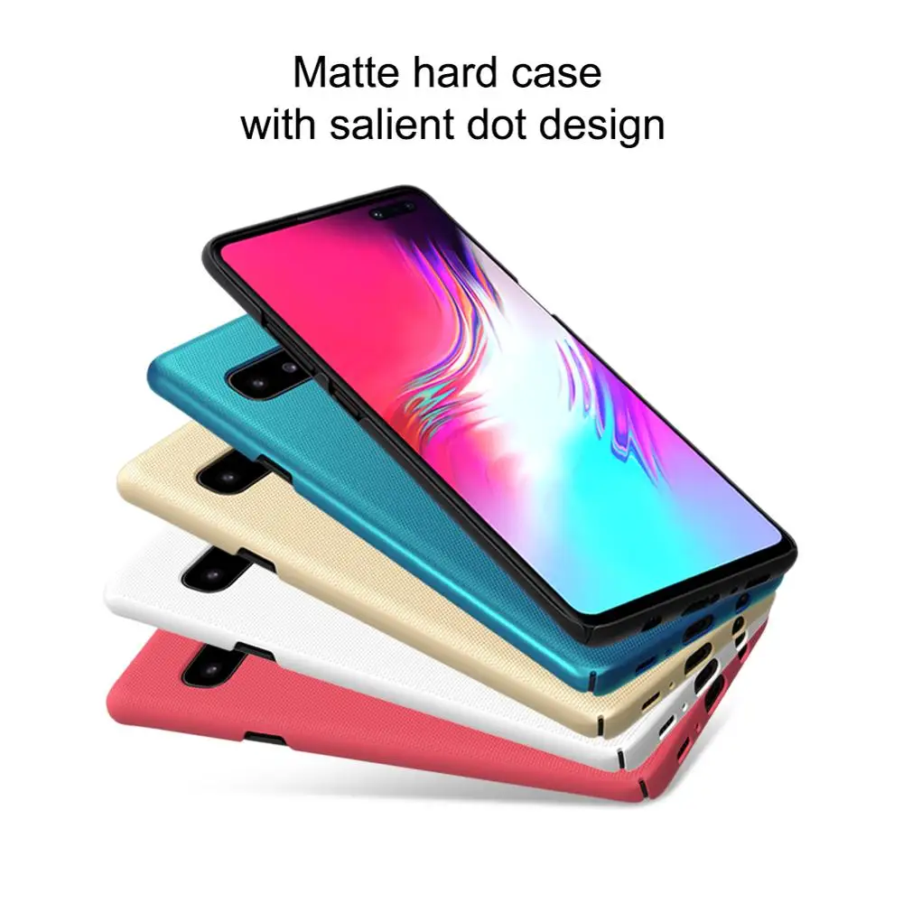 S10 5g чехол для Samsung Galaxy 5G задняя крышка супер матовый защитный Nillkin Оригинальный
