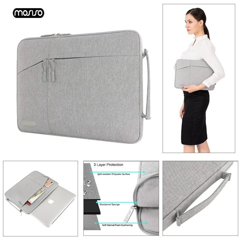 Сумка для ноутбука MOSISO 13 3 дюйма сумка Macbook Pro водонепроницаемая Компьютерная Mac Air