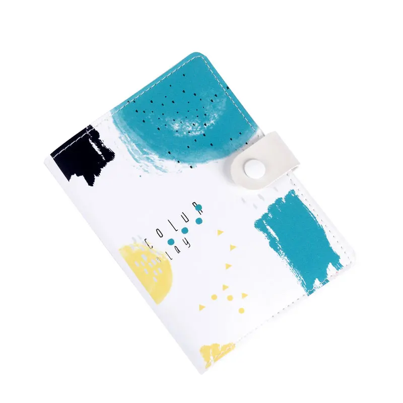 

Korea Cute Dotted Soft Cover Candy Color A5 PU school office Notebook Blank line grid dots Notepad Bujo Travel planner