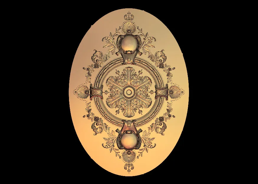 

3D relief cnc carving engraing Model in STL M165