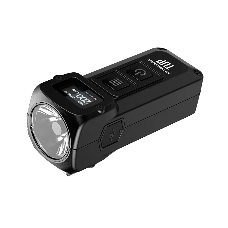 NITECORE TUP USB перезаряжаемая вспышка CREE XP-L HD V6 max 1000 люмен мини-луч броска 180 метра EDC