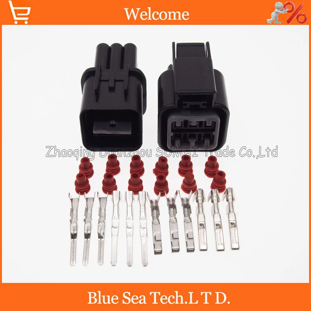 6 контактный разъем для автомобильной лампы автомобильный водонепроницаемый