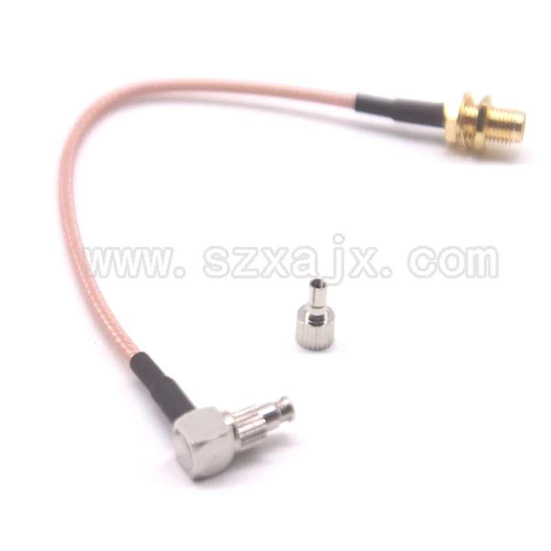 Радиочастотный коаксиальный кабель SMA К CRC9/TS9 Разъем Универсальный SMA мама К CRC9/TS9 два двойных разъема кабель RG316 Pigtail 15 см