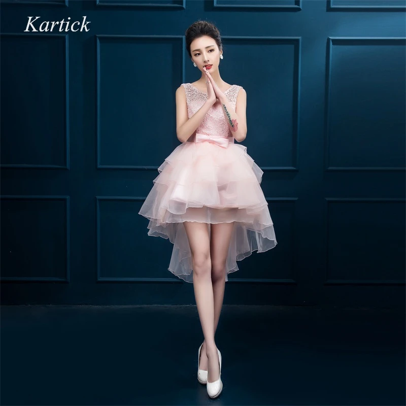 

Fashion Bridesmaid Dresses Women Girls Elegant Short Front Long Back Ball Prom Party Homecoming Pageant Graduation Formal Dress