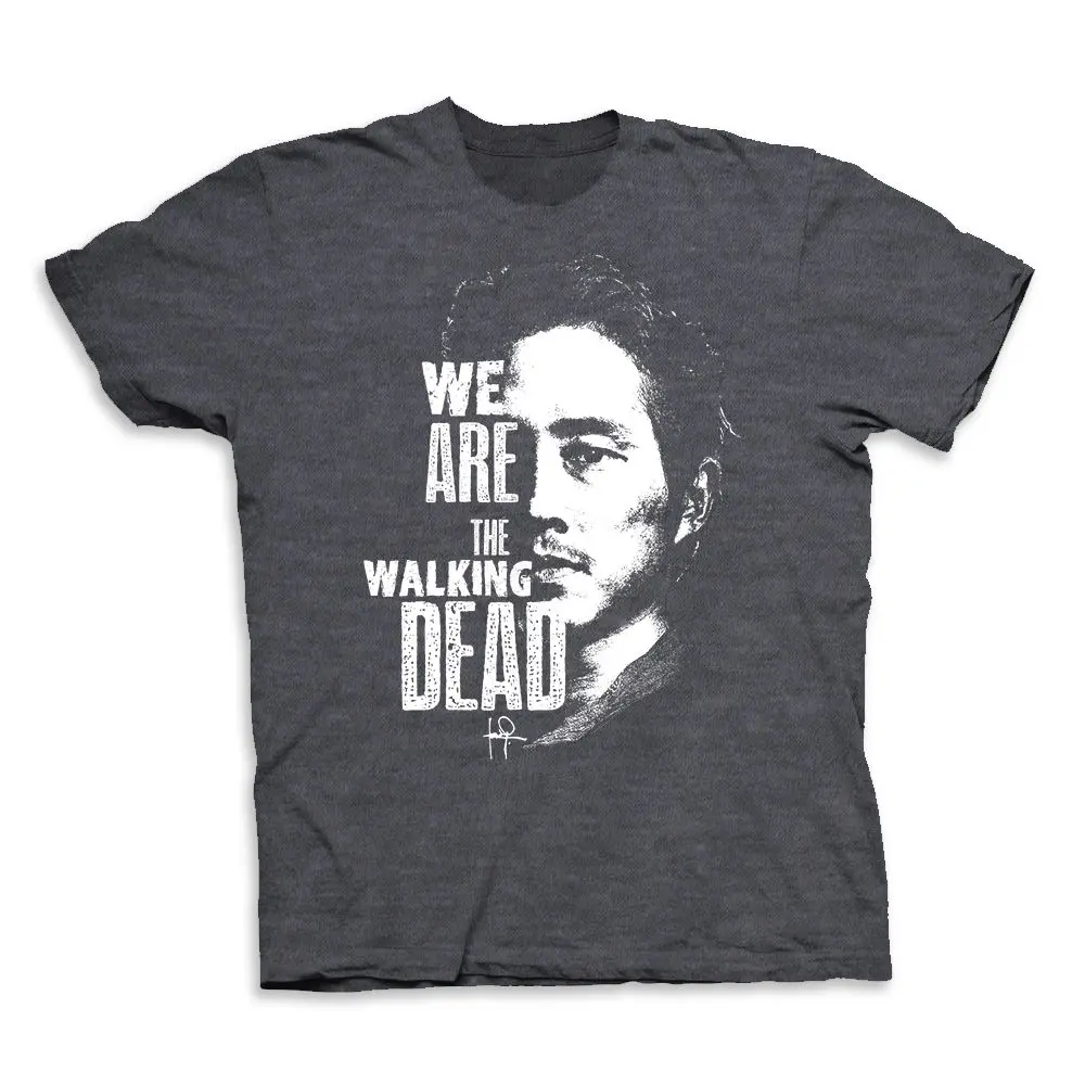 Новое поступление 2019 Мужская футболка с надписью We Are The Walking Dead Glenn Rhee Men'S крутые