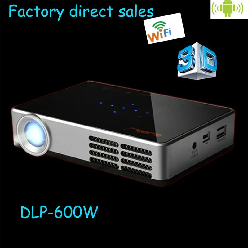 Poner Saund 3000 lumens mini projector Active 3D full HD tv Android wireless dlp wifi protable lcd home theater usb | Электроника
