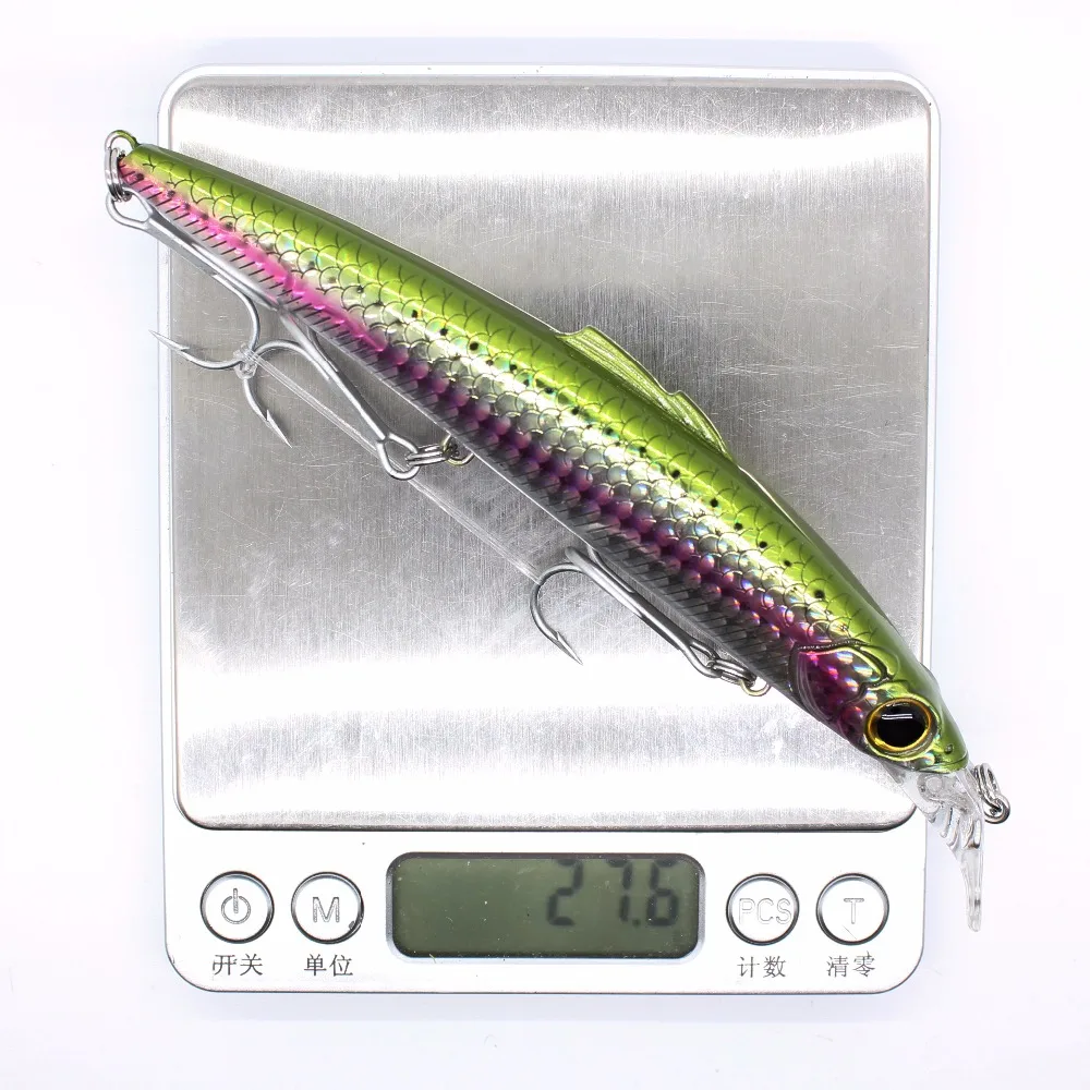 AOCLU приманки Воблеры Jerkbait 150 см 27 г жесткая приманка в виде гольяна кренк для