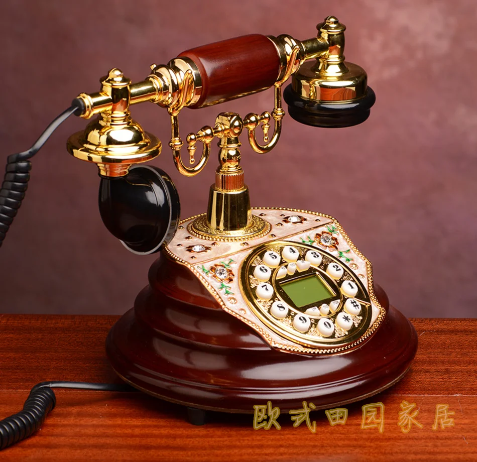 Новый высококлассный европейский антикварный телефонный телефон беспроводная