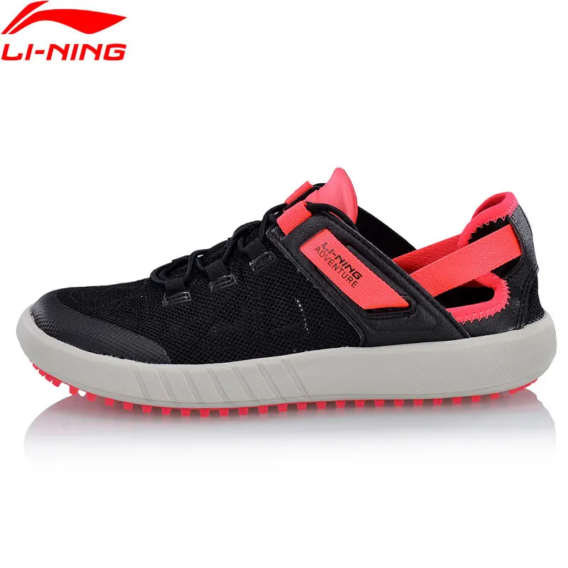 Li Ning Женская водонепроницаемая Уличная обувь 2018 удобная дышащая легкая