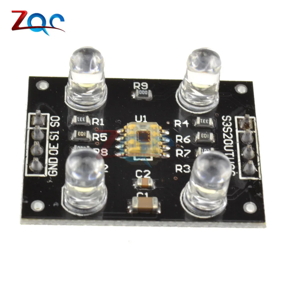 Датчик распознавания цветов TCS230 TCS3200 цветной датчик модуль для Arduino|sensors for