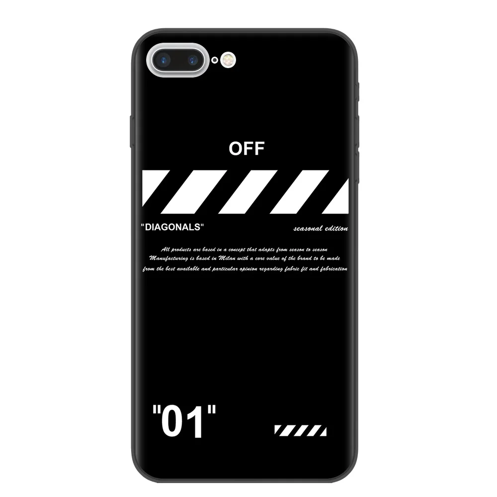 Чехол для телефона с полосками Iphone 8 plus 6 S Plus 7 X XR XS максимальный Мягкий