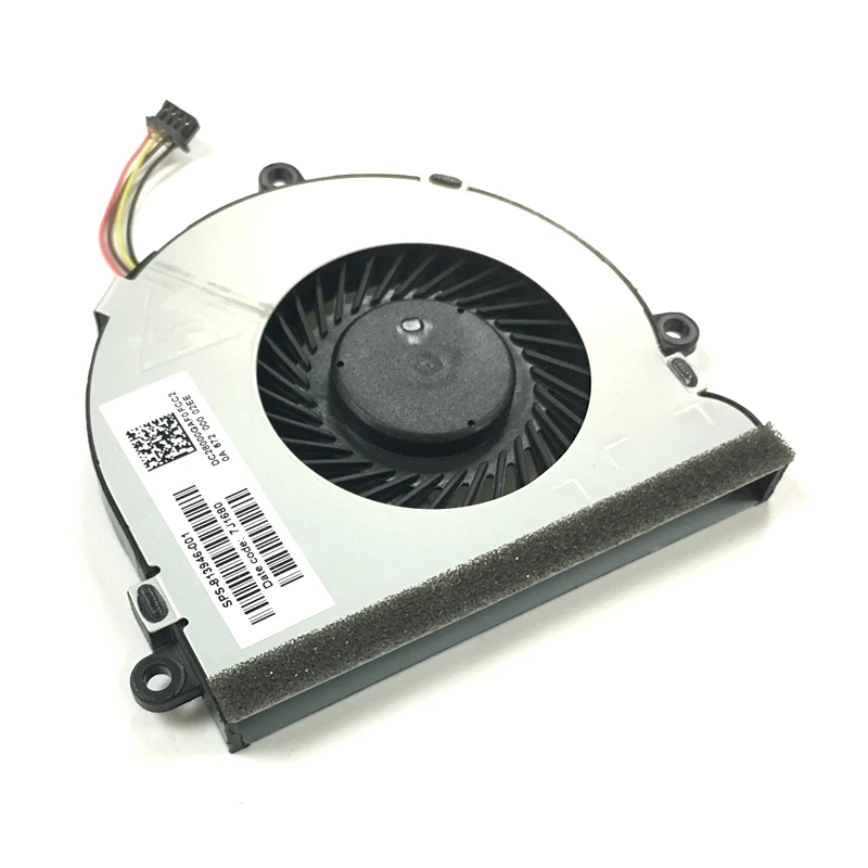 Новый ЦП вентилятор охлаждения для HP 15 AC A af 250 g4 ac121TX AC121DX 813946 001 DC28000GAF0FCC2 DFS561405FL0T|cpu