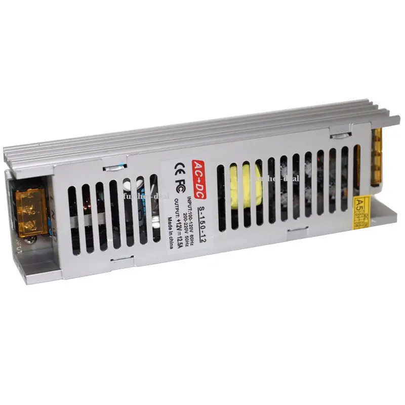 12v LED Power Supply 3A 5A 10A 15A 20A 30A DC 12V Driver Adapter Lighting Transformers 60W 120W 150W 180W 250W 360W AC to | Лампы и