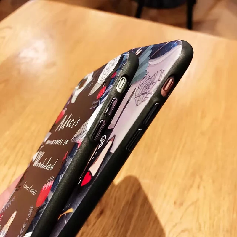 Kerzzil 3D рельефный мультяшный чехол для iPhone 7 6 8 Plus милый будильник Мечта принцессы X