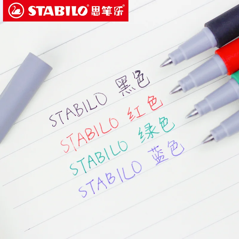 Stabilo pointVisco XF 1098 гелевая ручка 0 5 мм гладкой быстрое высыхание знак проверка ручки
