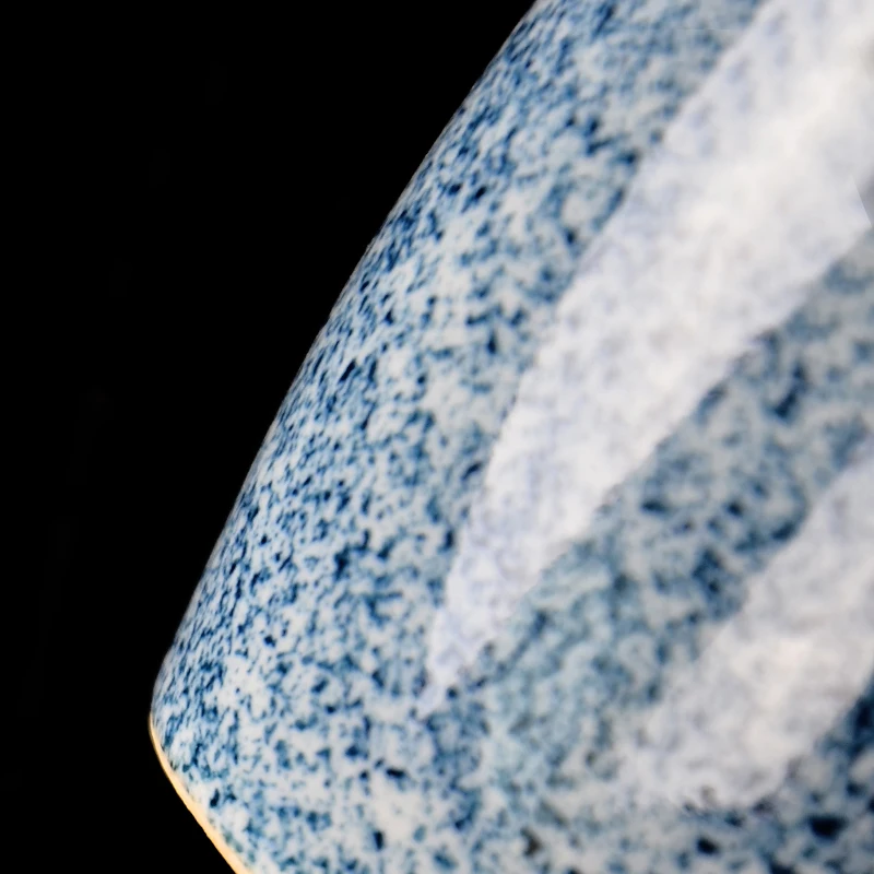 Винтажный китайский чайный набор кунг-фу из голубого и белого фарфора с