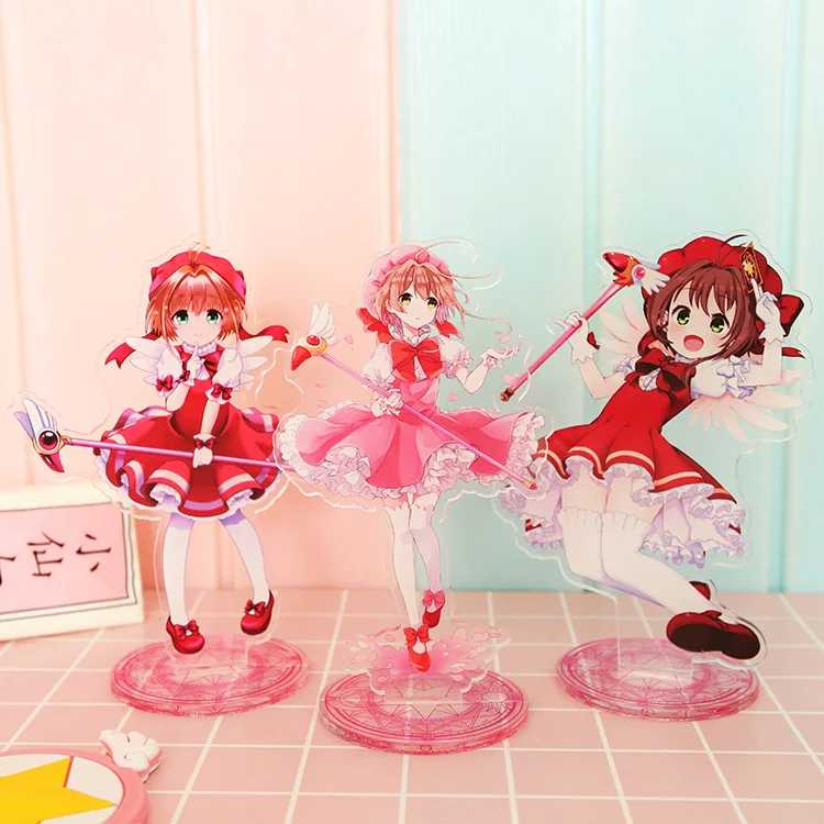 Аниме карта Captor Cardcaptor Sakura KINOMOTOSAKURA фигурка игрушка кукла на день рождения